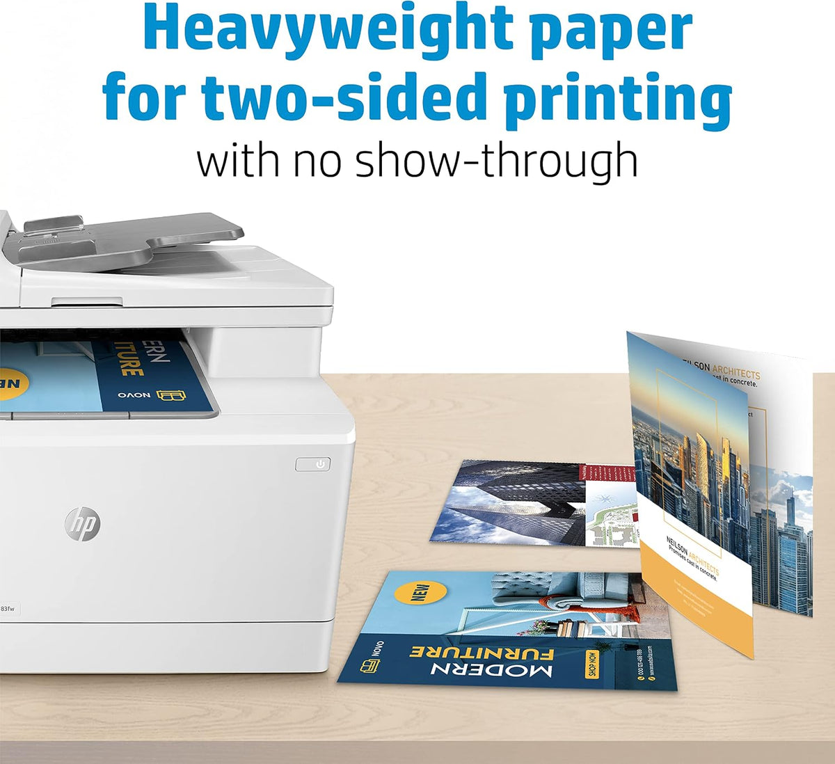 HP Professional Business Paper, Matte, 8.5x11 in, 52 lb, 150 sheets, works with laser printers (4WN05A)