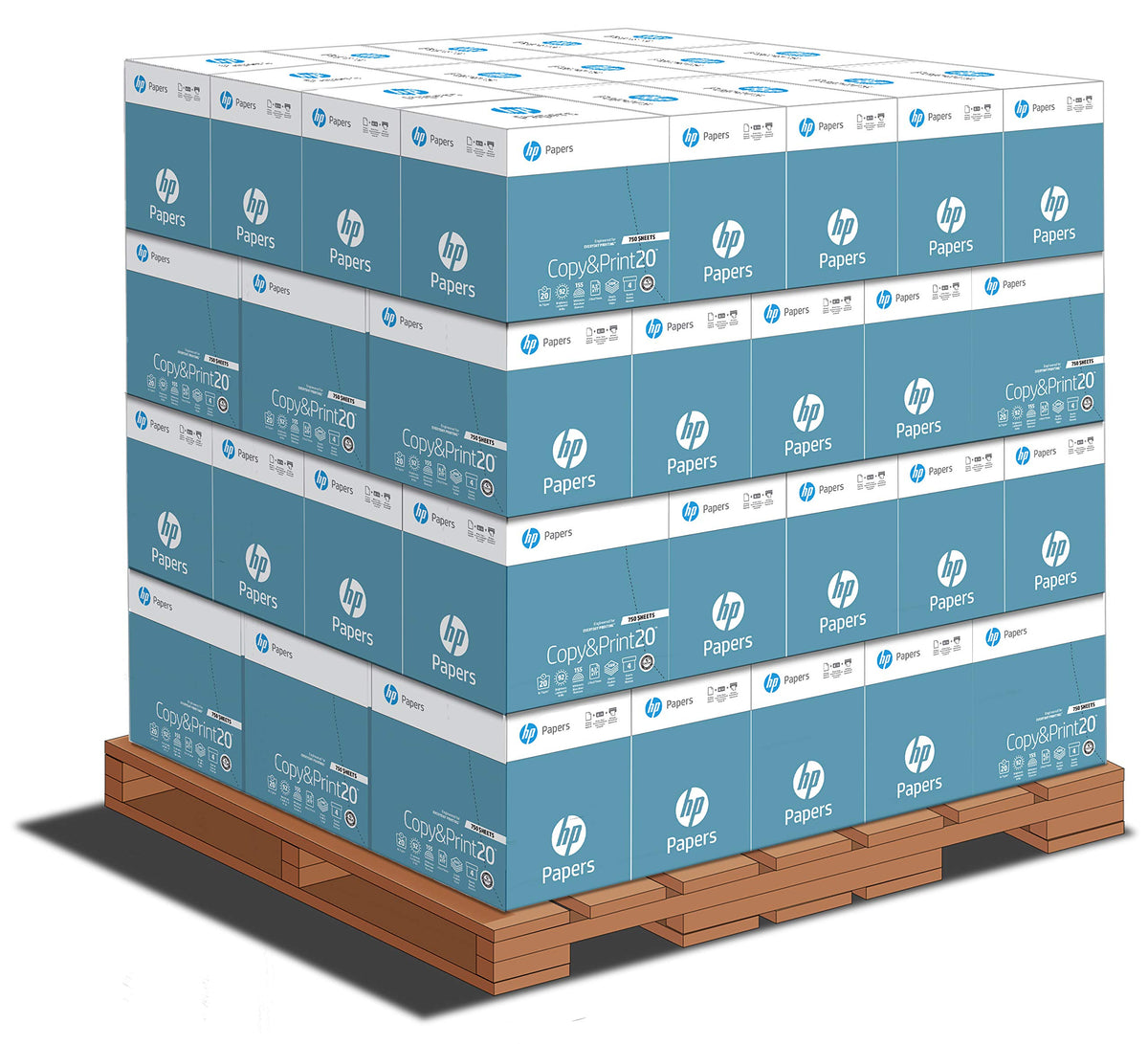 HP Printer Paper | 8.5 x 11 Paper | Copy &Print 20 lb | 1 Ream Case - 500 Sheets| 92 Bright | FSC Certified | 200060