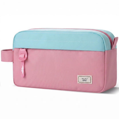 Mr. Pen- High Capacity Pencil Case, Large Pencil Pouch with 3 Compartments and 2 Pockets, Large Pencil Bag with Smooth Zipper, Cute Pencil Case Pouch Organizer, School Supplies for Teens