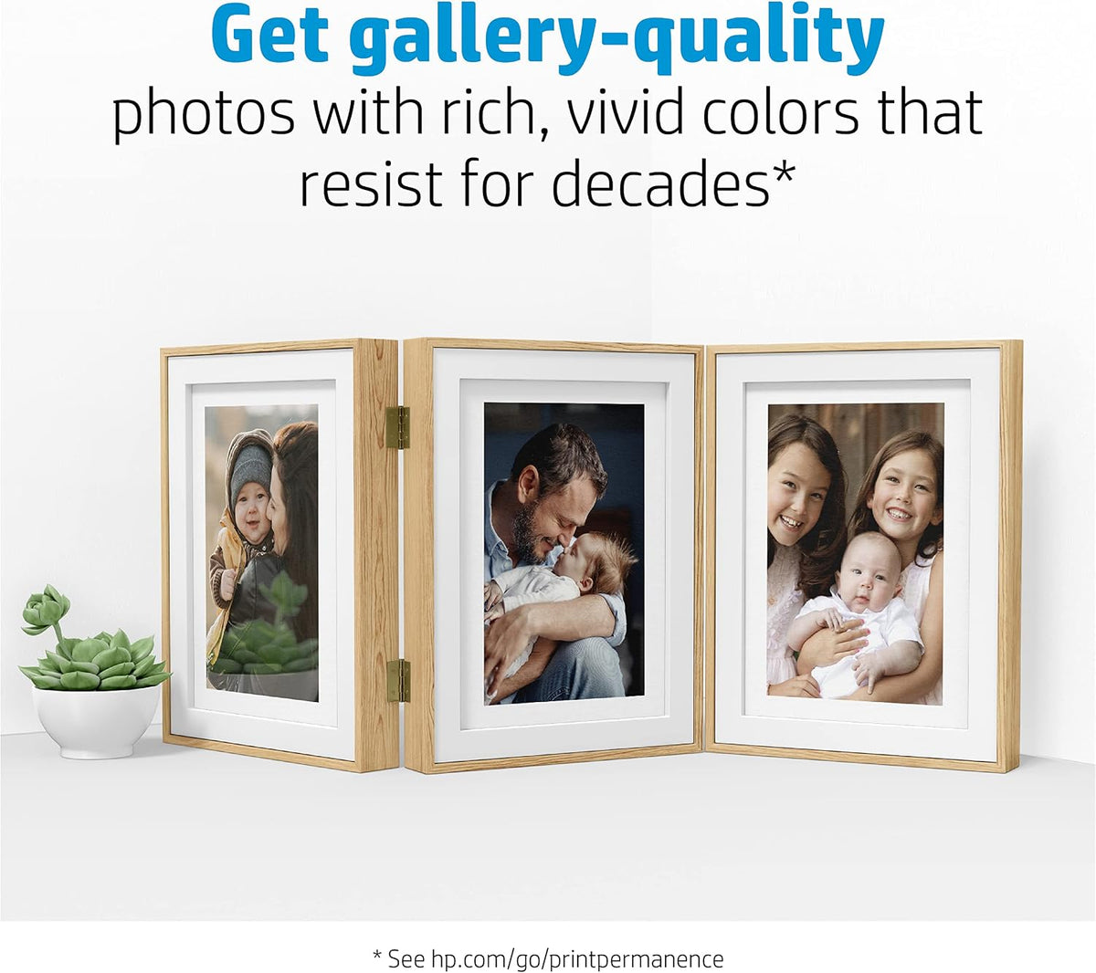 HP Premium Plus Photo Paper, Glossy, 4x6 in, 100 sheets (CR668A)