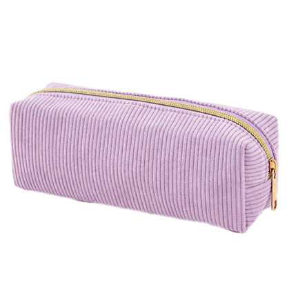 Pencil Case Aesthetic Pencil Pouch for Women Pencil Case Small (Striped blue)