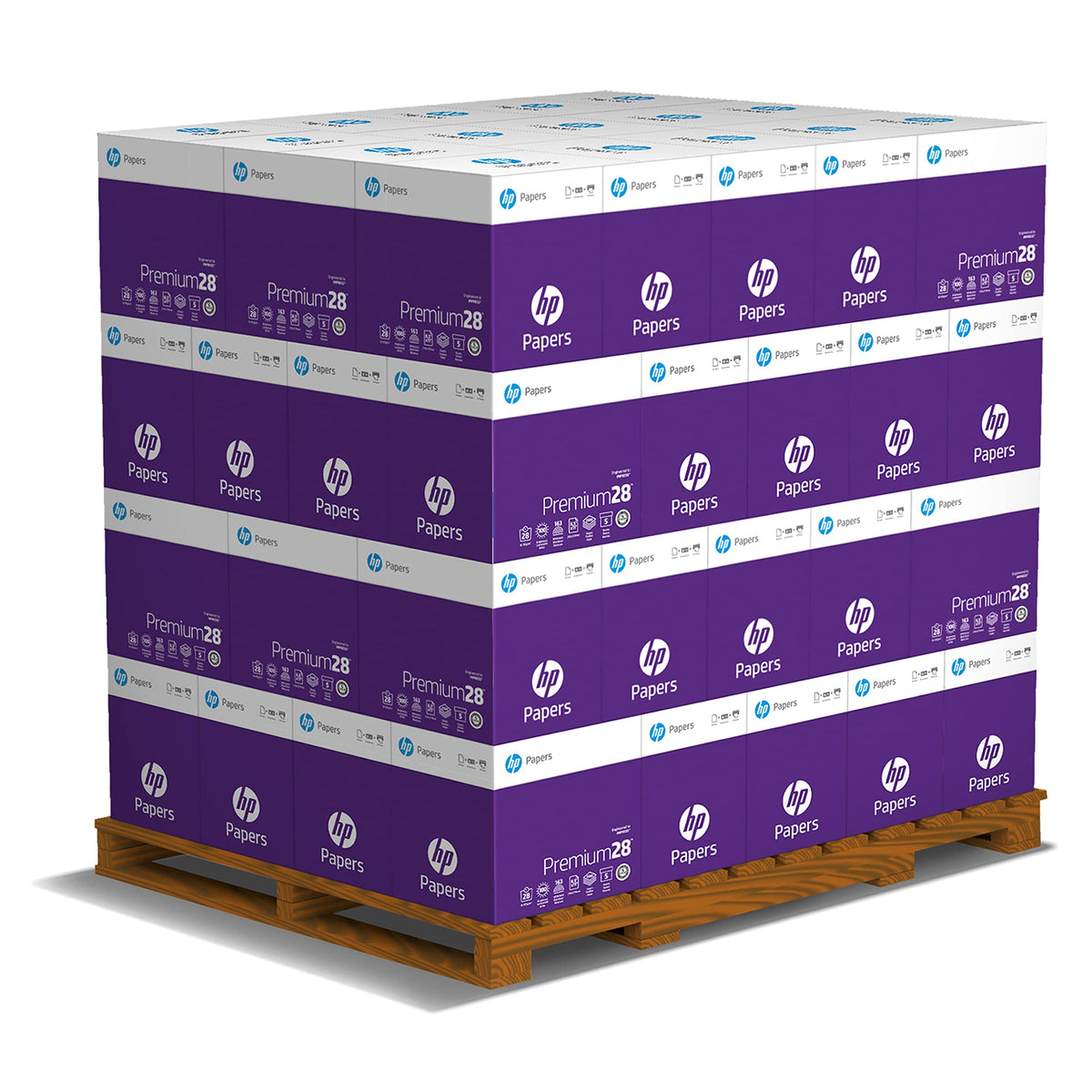 HP Paper Printer | 8.5 x 11 Paper | Premium 32 lb | 1 Ream - 500 Sheets | 100 Bright | Made in USA - FSC Certified | 113100R