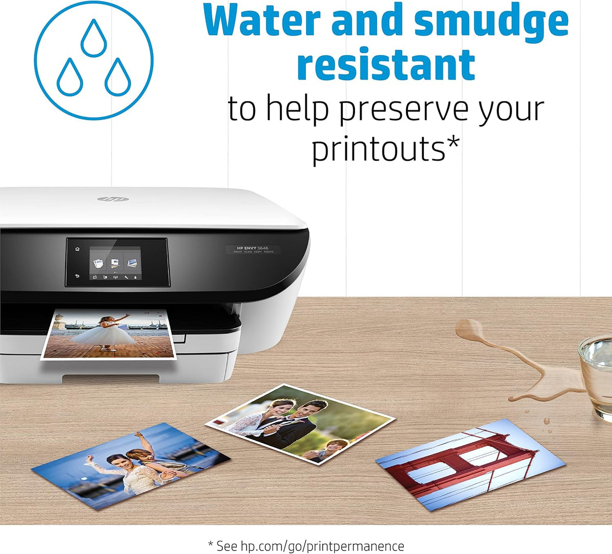 HP Premium Plus Photo Paper, Glossy, 4x6 in, 100 sheets (CR668A)