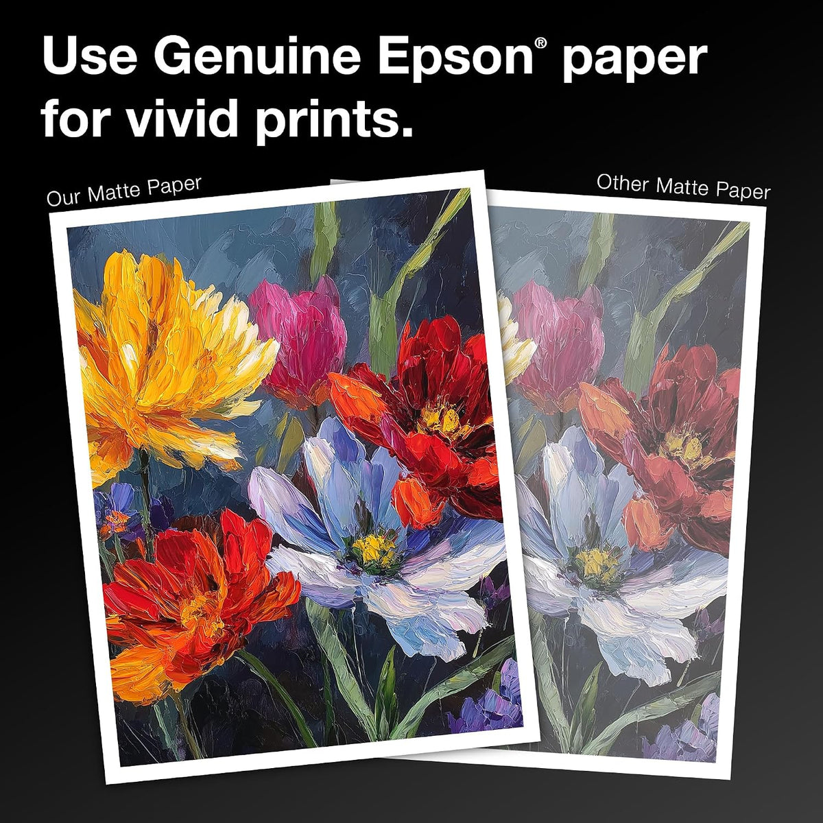Epson Premium Presentation Paper Matte DoubleSided 8.5x11 50 sheets S041568