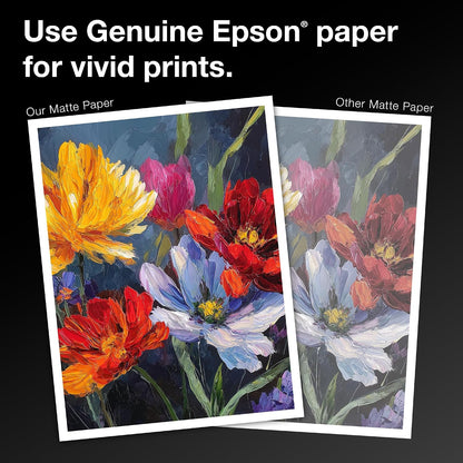 Epson Premium Presentation Paper Matte DoubleSided 8.5x11 50 sheets S041568