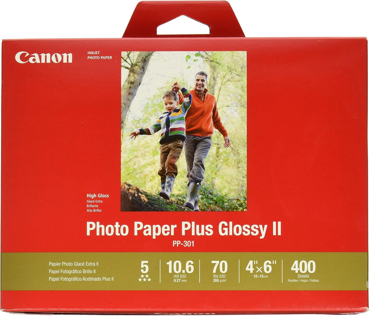 CanonInk 1432C003 Photo Paper Plus Glossy II 8.5" x 11" 20 Sheets