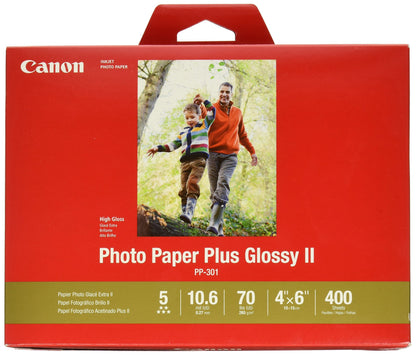 CanonInk 1432C003 Photo Paper Plus Glossy II 8.5" x 11" 20 Sheets
