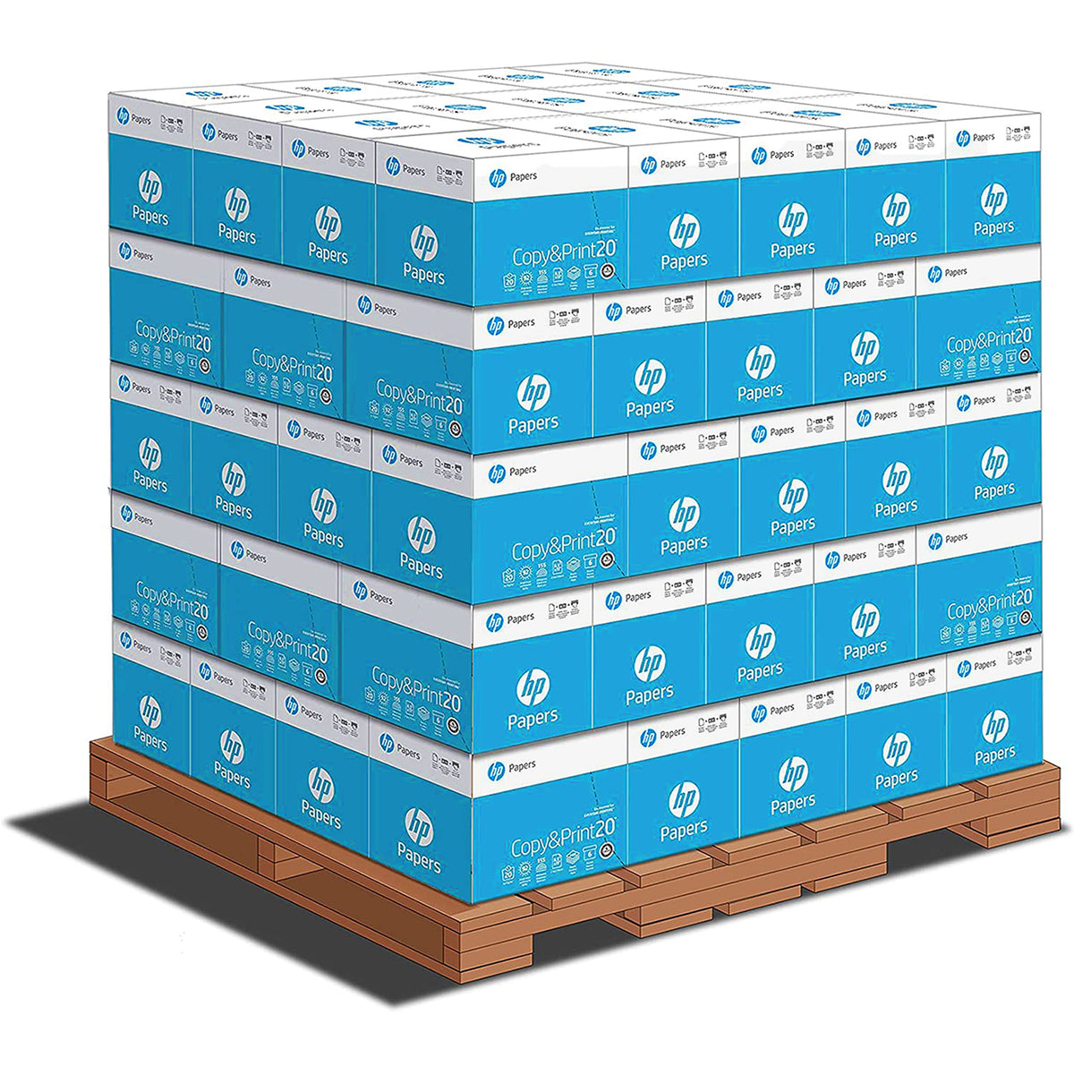 HP Printer Paper | 8.5 x 11 Paper | Copy &Print 20 lb | 1 Ream Case - 500 Sheets| 92 Bright | FSC Certified | 200060